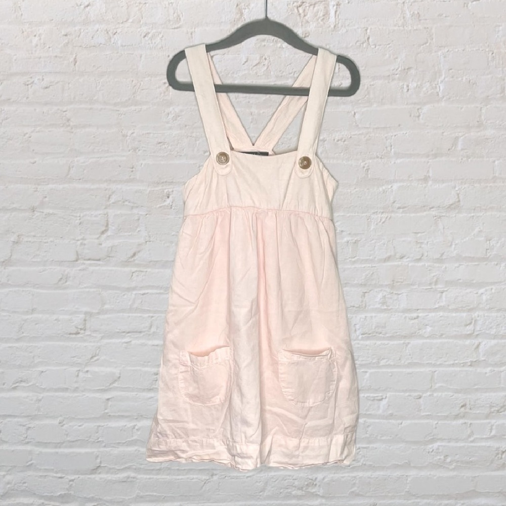 James Perse Lined Pinafore Dress